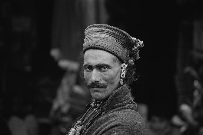 A man from Dah Hanu in the bazaar of Leh (1976)