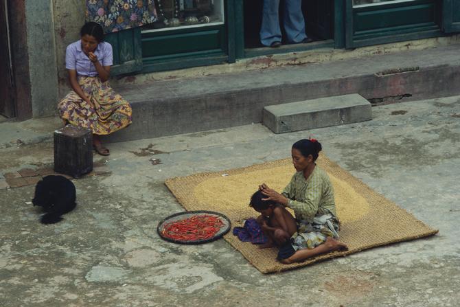 In Bhaktapur, 1983