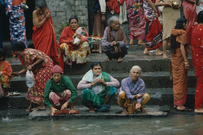 In Pashupatinath, 1983