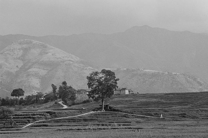 Katmandu Valley opposite Thimi, 1980