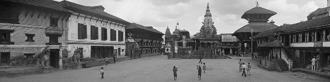 Bhaktapur, Durbar Square, 1980
