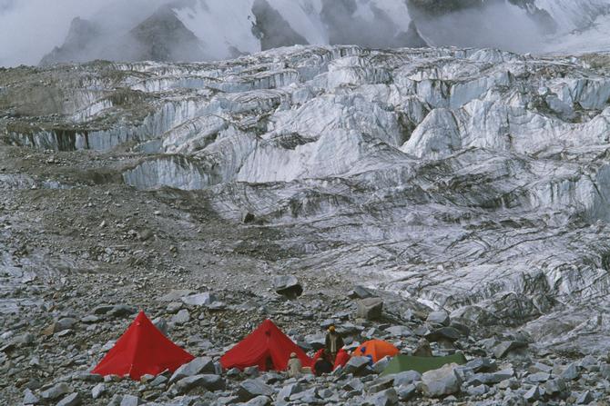 Base camp on the Siachen