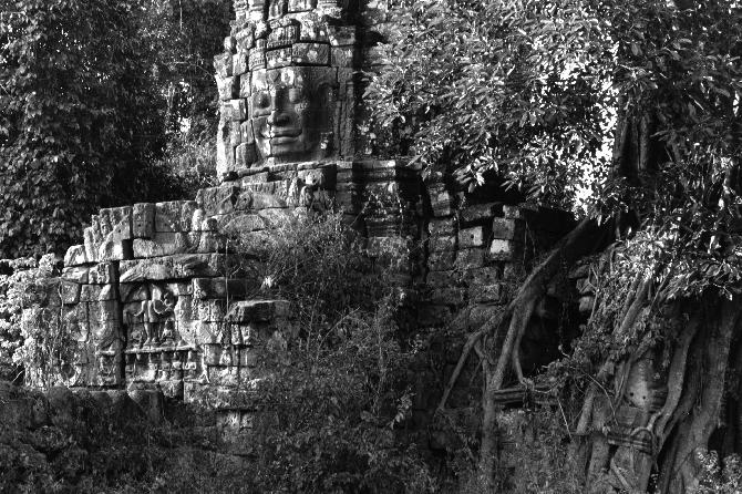 Ta Som, East Gate, 25,9 x 17,4 cm