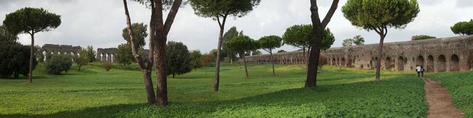 Aqueducts at Via Appia Nueva, November 2013