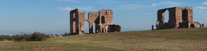 Villa dei Quintili, October 2013