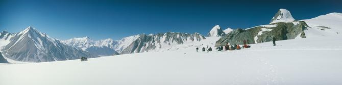 Camp on Bilaphond La, 5450 m