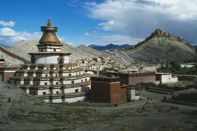 Khumbum Chorten in Gyantze, 1985